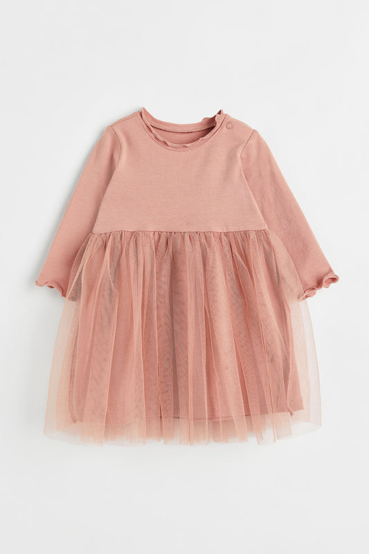 vestido tutu rosado bebé niña H&M
