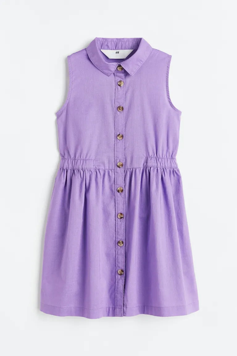 Vestido morado niña H&M