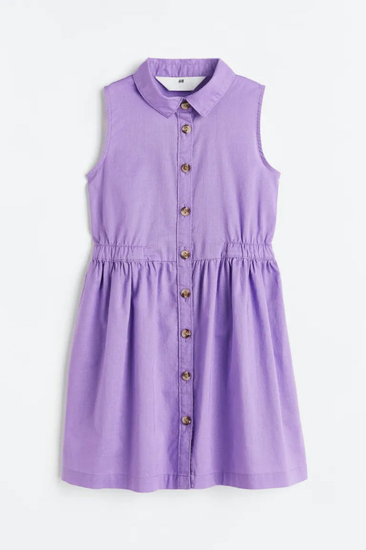 Vestido morado niña H&M