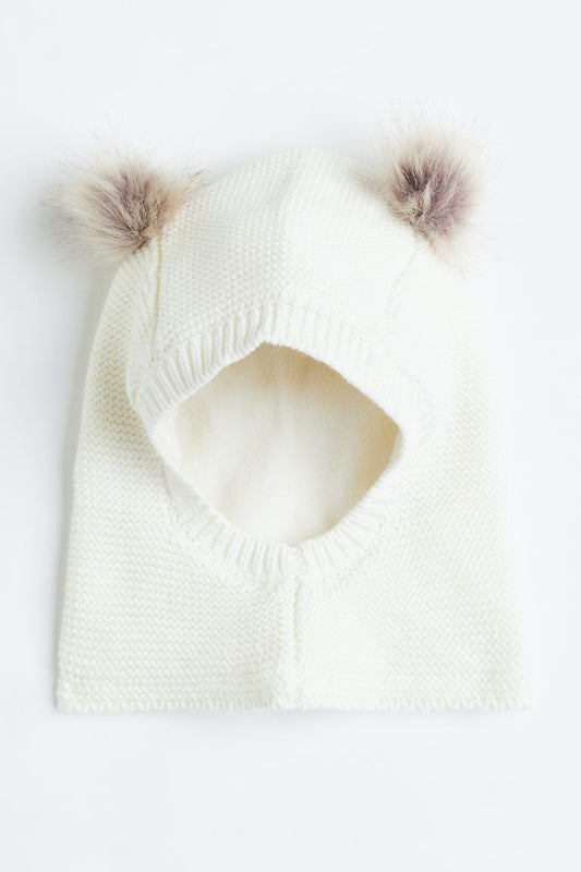 Gorro blanco bebe niña  H&M