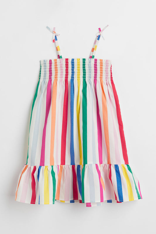Vestido niña H&M rayas colores