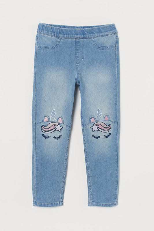 Pantalon Jeans niña H&M Unicornio 047280