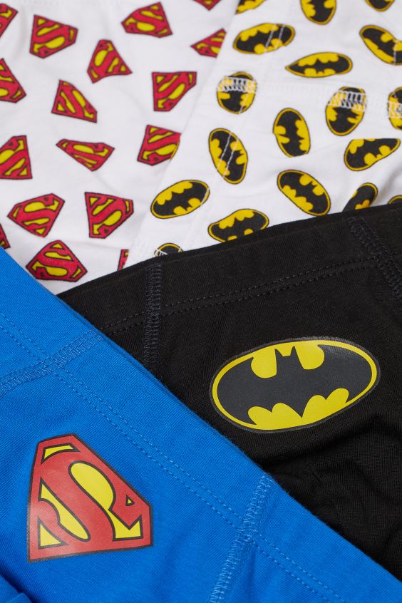 7 pack ropa interior Marvel niño H&M