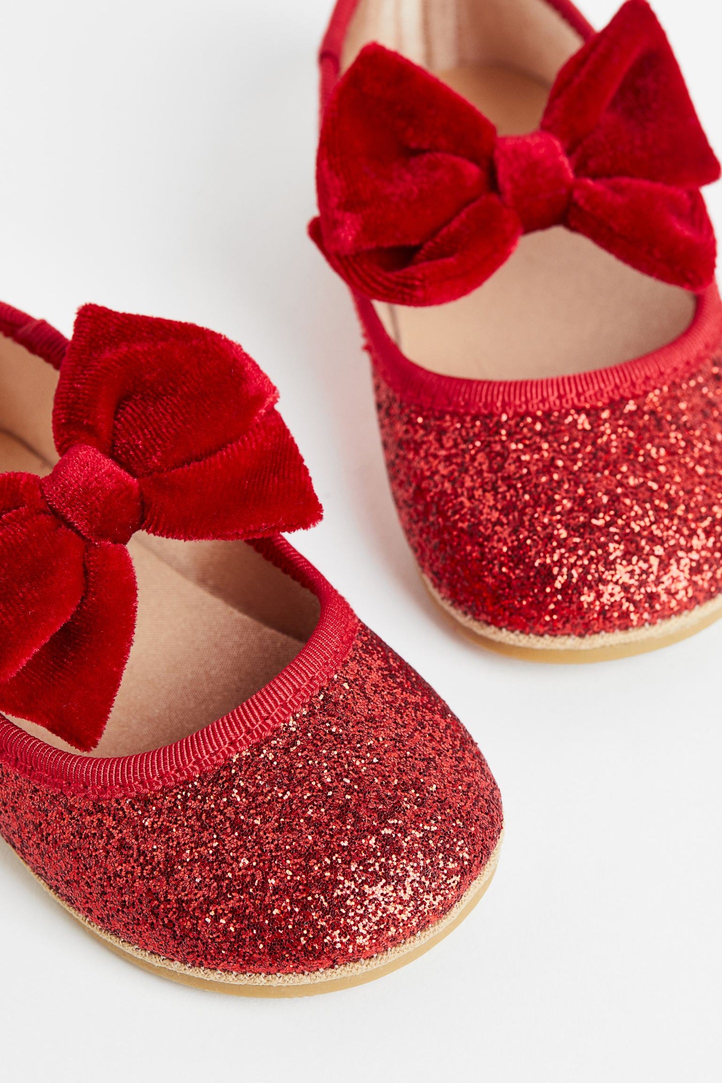 Zapatillas H&M rojas bebe niña