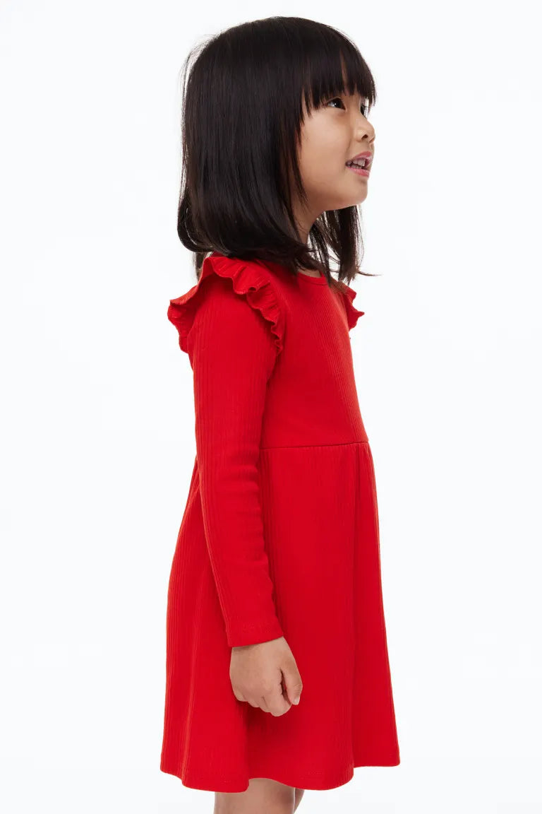 Vestido niña rojo H&M 88927472