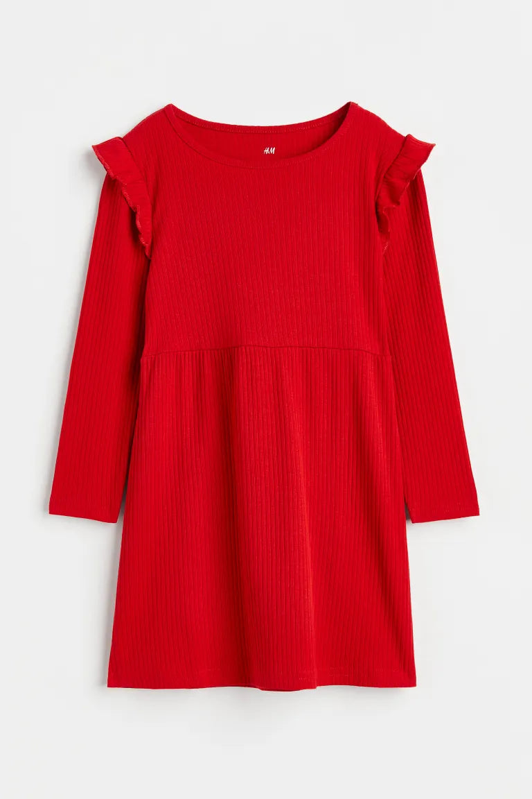 Vestido niña rojo H&M 88927472