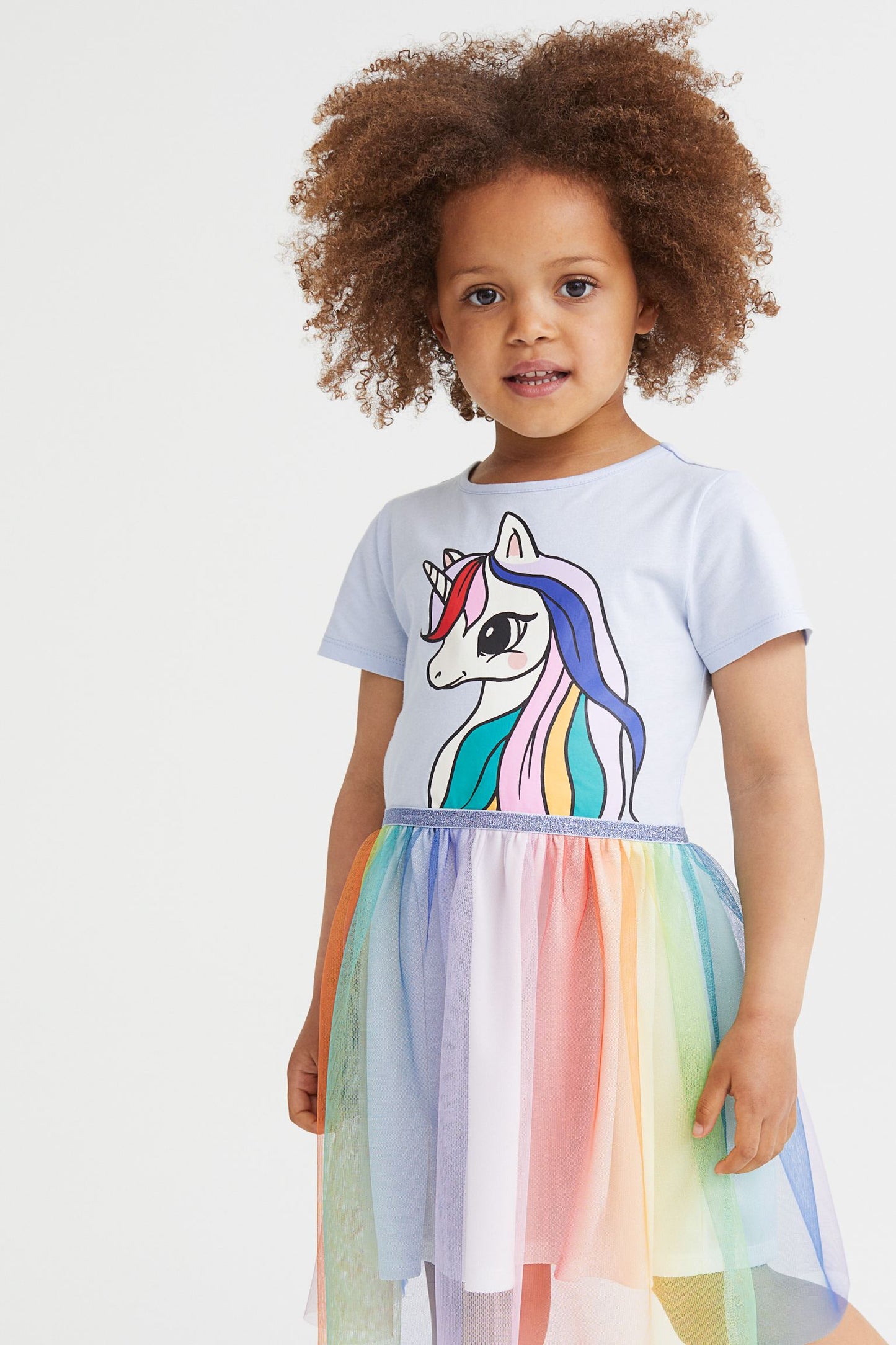 Vestido niña unicornio tutu H&M 54668272