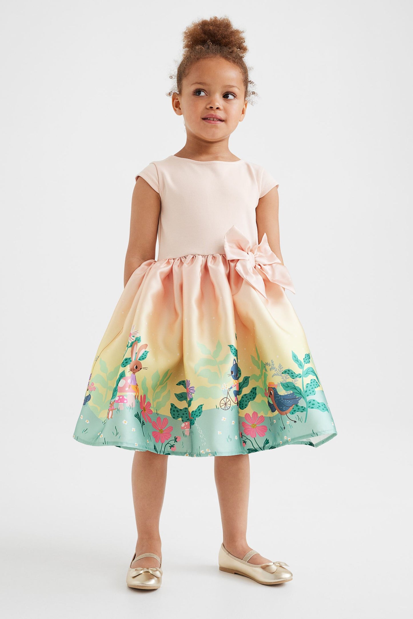 Vestido niña H&M chongo conejo abeja  20038384