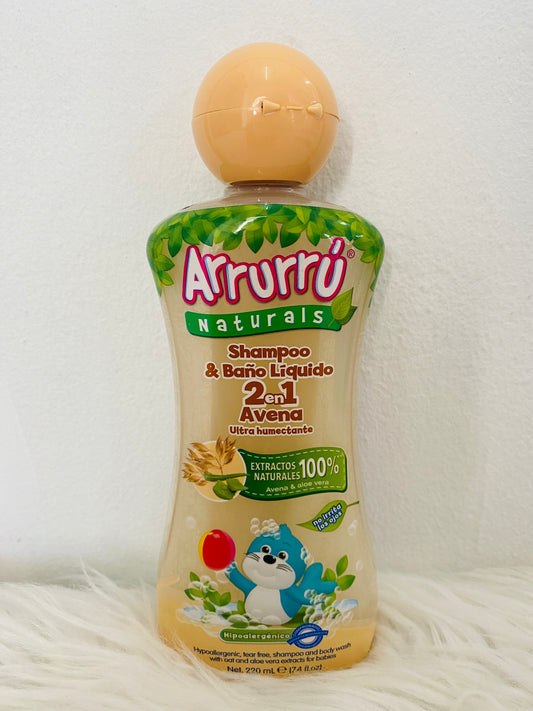 Shampoo Bebe  arrurru 220 mL avena