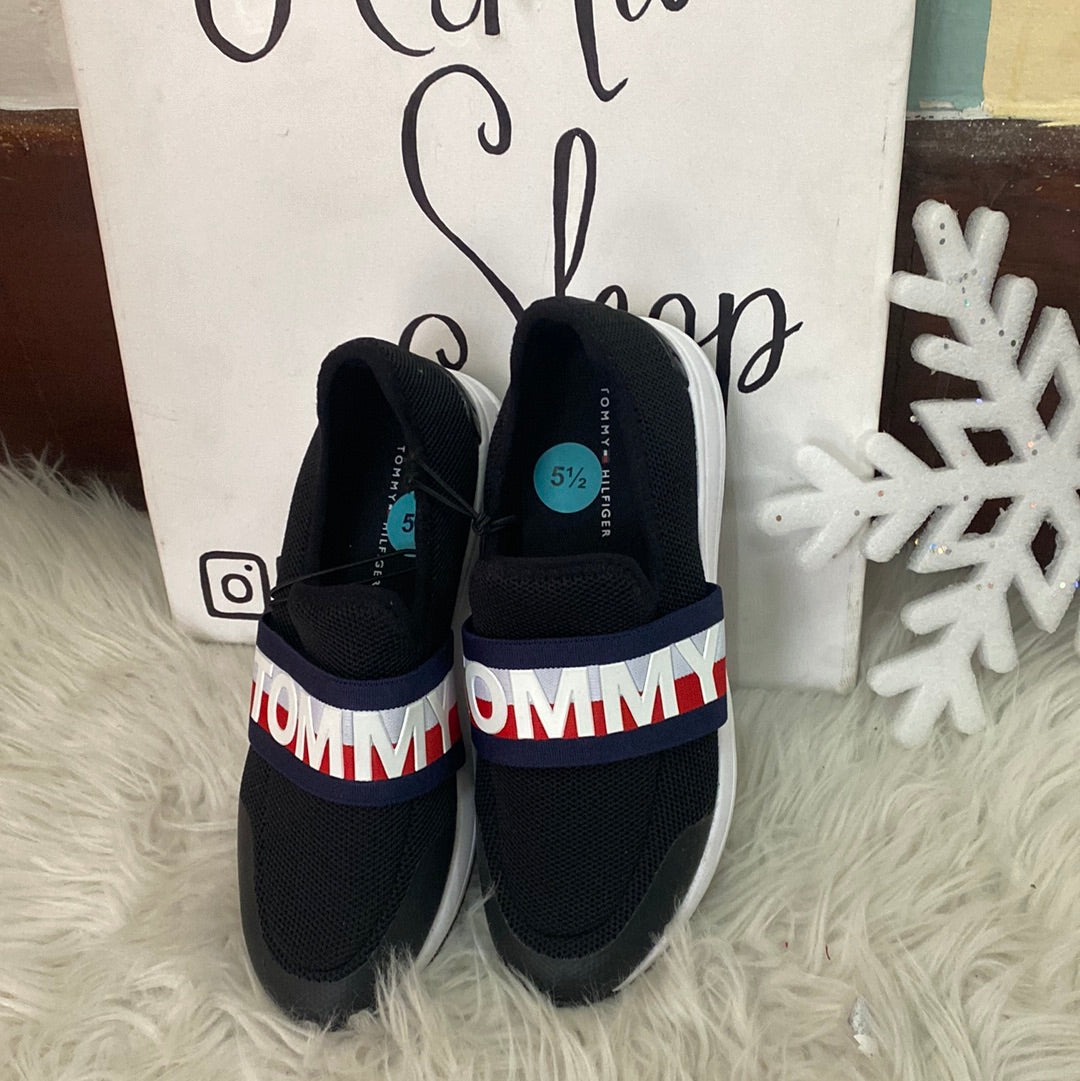 Tenis tommy zapatos negros unisex