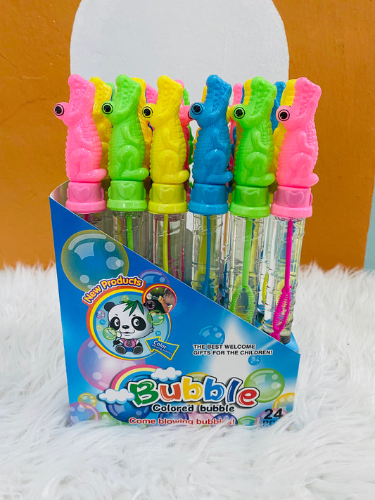 Burbujas lagarto cocodrillo varios colores