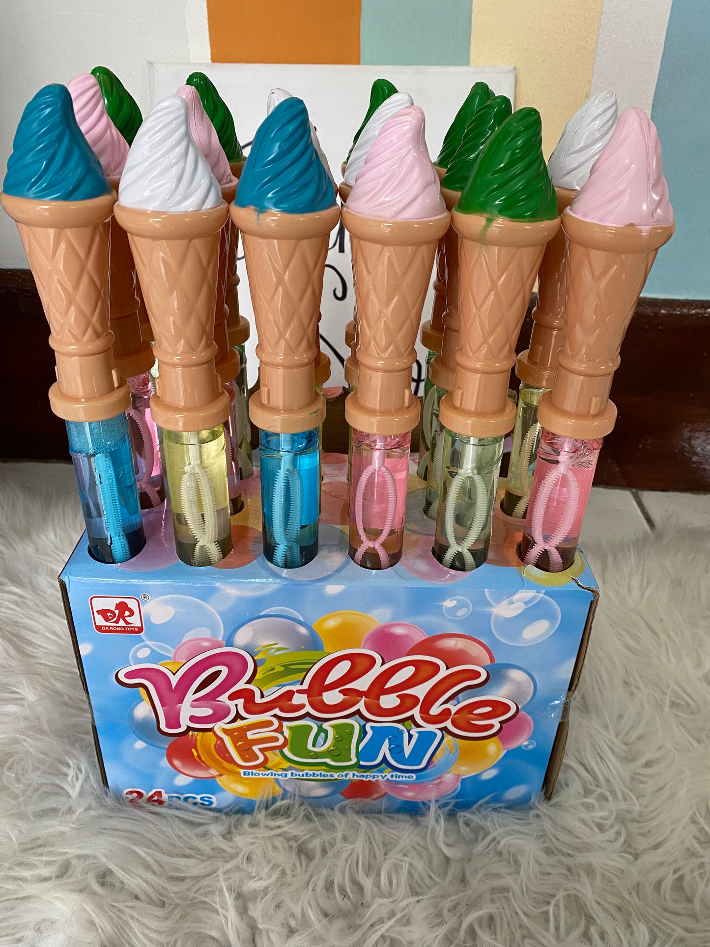 Burbujas varios colores