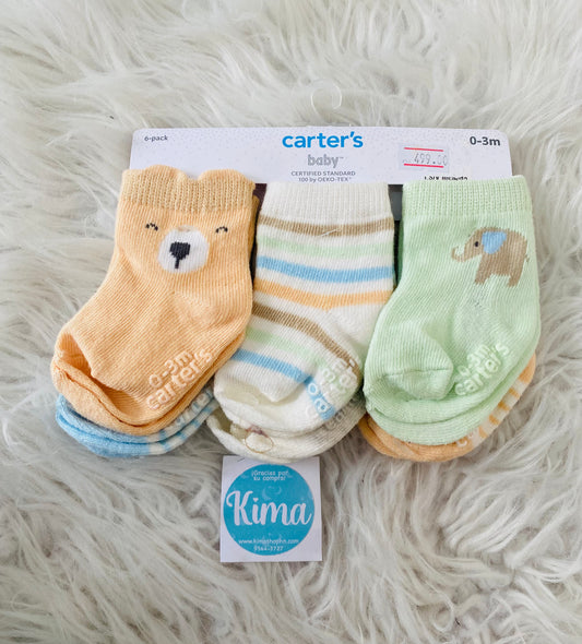 Calcetines bebe Carters 3 pack