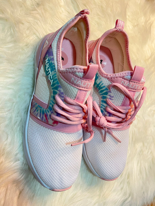 Tenis blancos nautica niña