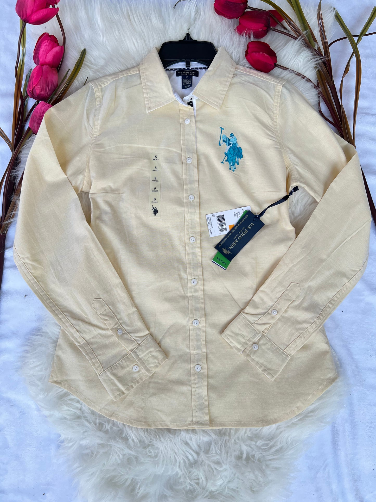 Camisa Polo Mujer Amarilla Kima Shop HN