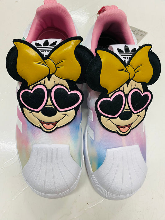 Tenis blancos Adidas minnie niña
