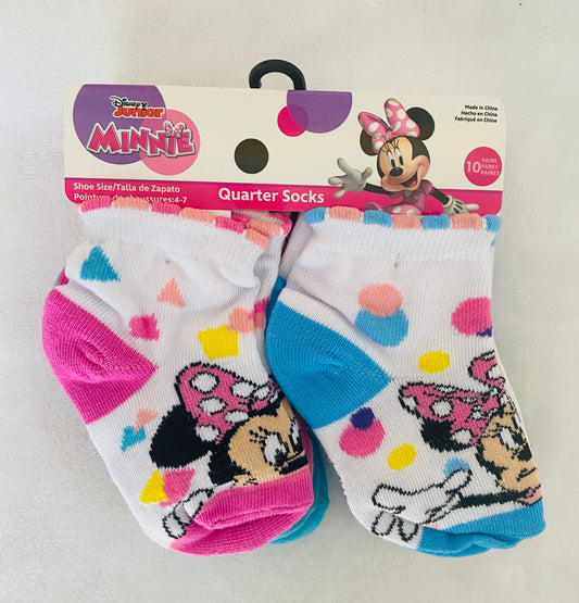 Set 10 Calcetines niña Disney Minnie