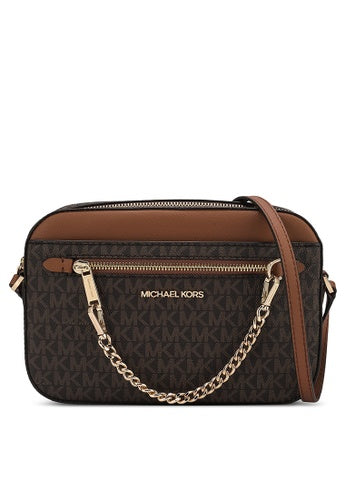 Cartera café mujer Crosbody 100% auténtica