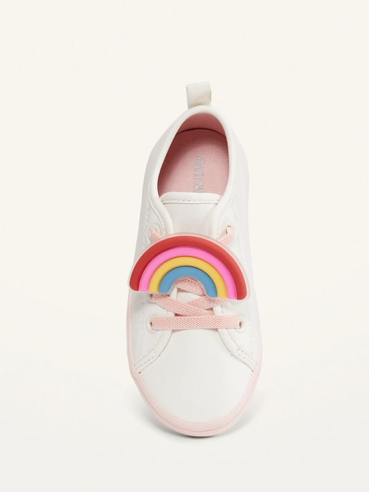 Tenis blancos Old navy niña