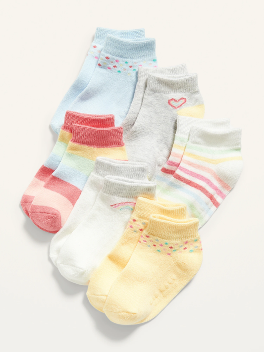 Calcetines 6 pack niña Old Navy