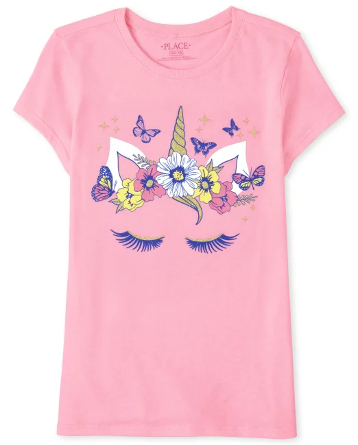 Camisa unicornio Children's Place niña