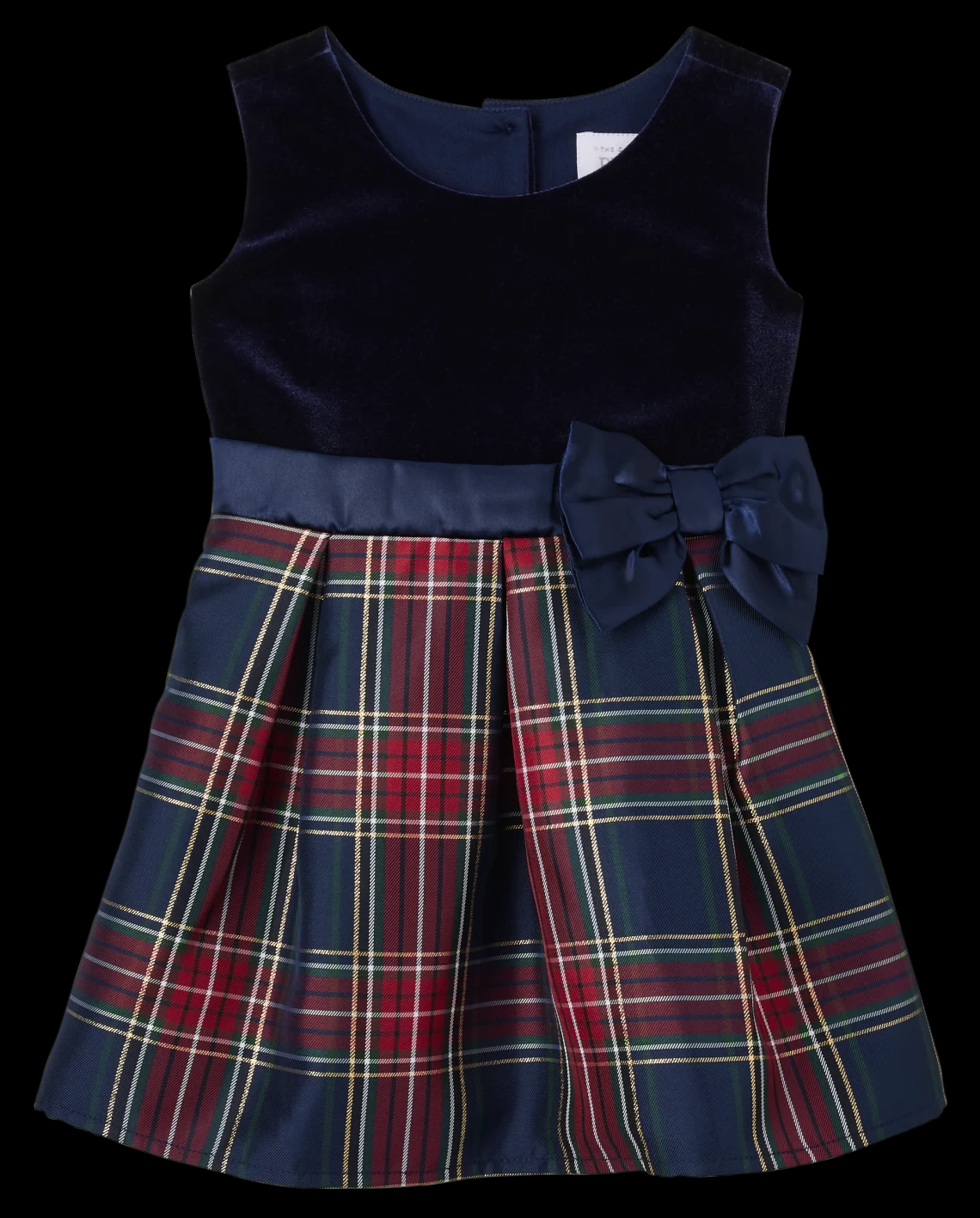 Vestido azul lentejuelas niña Childrens Place 4 a 16 años cuadros 34337264