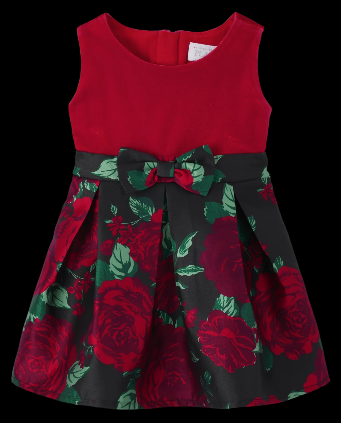 Vestido rojo flores niña Childrens Place 0/3m a 14 años 22218224