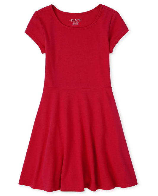 Vestido rojo Childrens Place 6 a 16 años 15949040