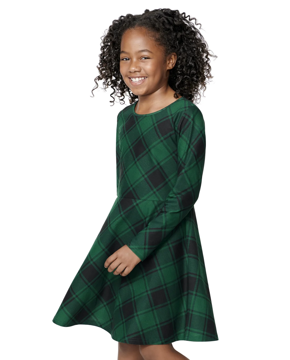 Vestido verde cuadros niña Children's Place 3 a 16 años 88260592
