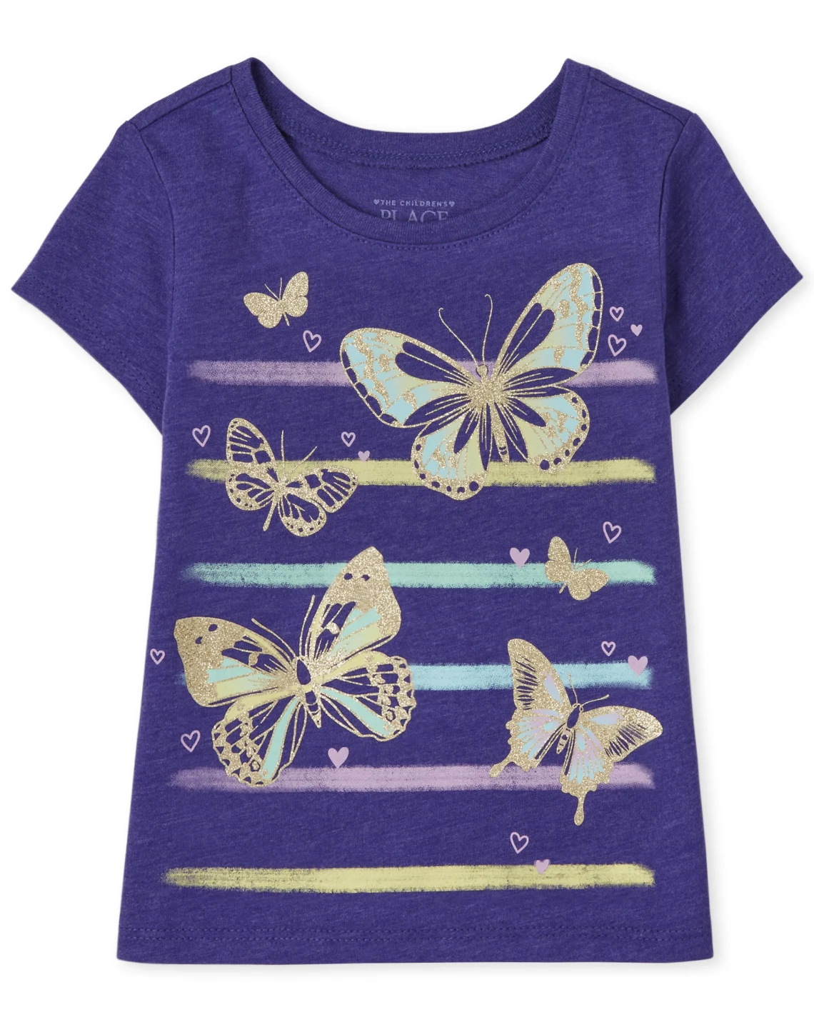 Camisa morada mariposas Childrens Place niña