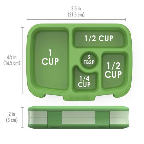 Contenedor para comida lonchera Bentgo bento verde